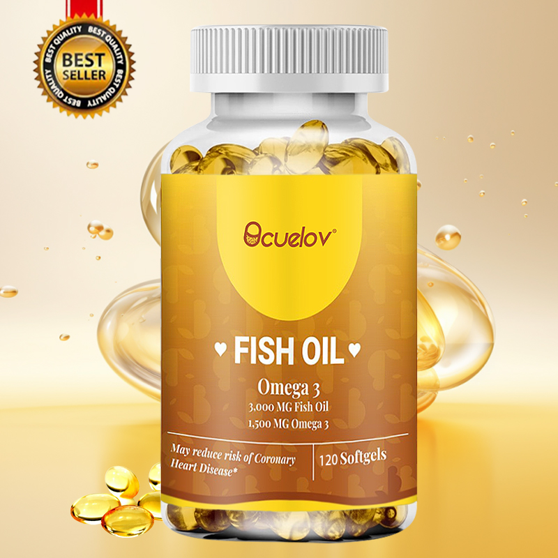 Omega 3 Fish Oil - Wild Caught Omega-3 Fish Oil 3000mg
