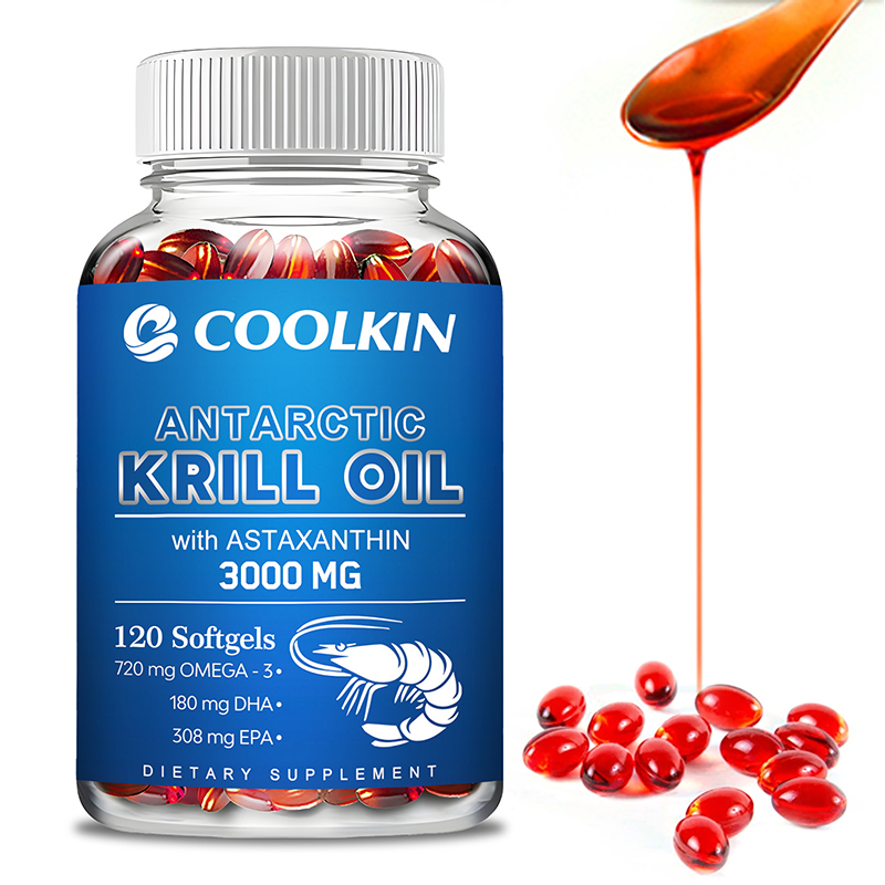 Antarctic Krill Oil 3000mg - O - Omega 3 Fish Oil 리뷰 및 가격