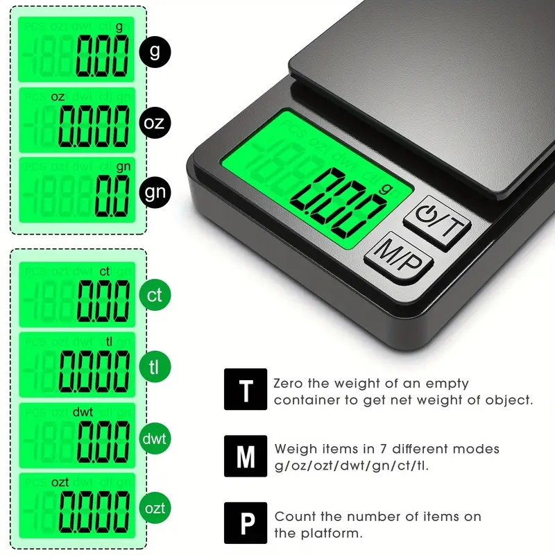 Precision Pocket Scale 1000g X - X Nutrition 리뷰 및 가격