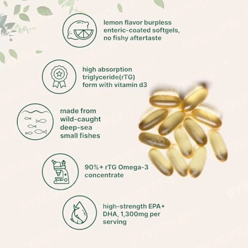 Omega-3 Fish Oil High EPA DHA  - Omega 3 Fish Oil 리뷰 및 가격