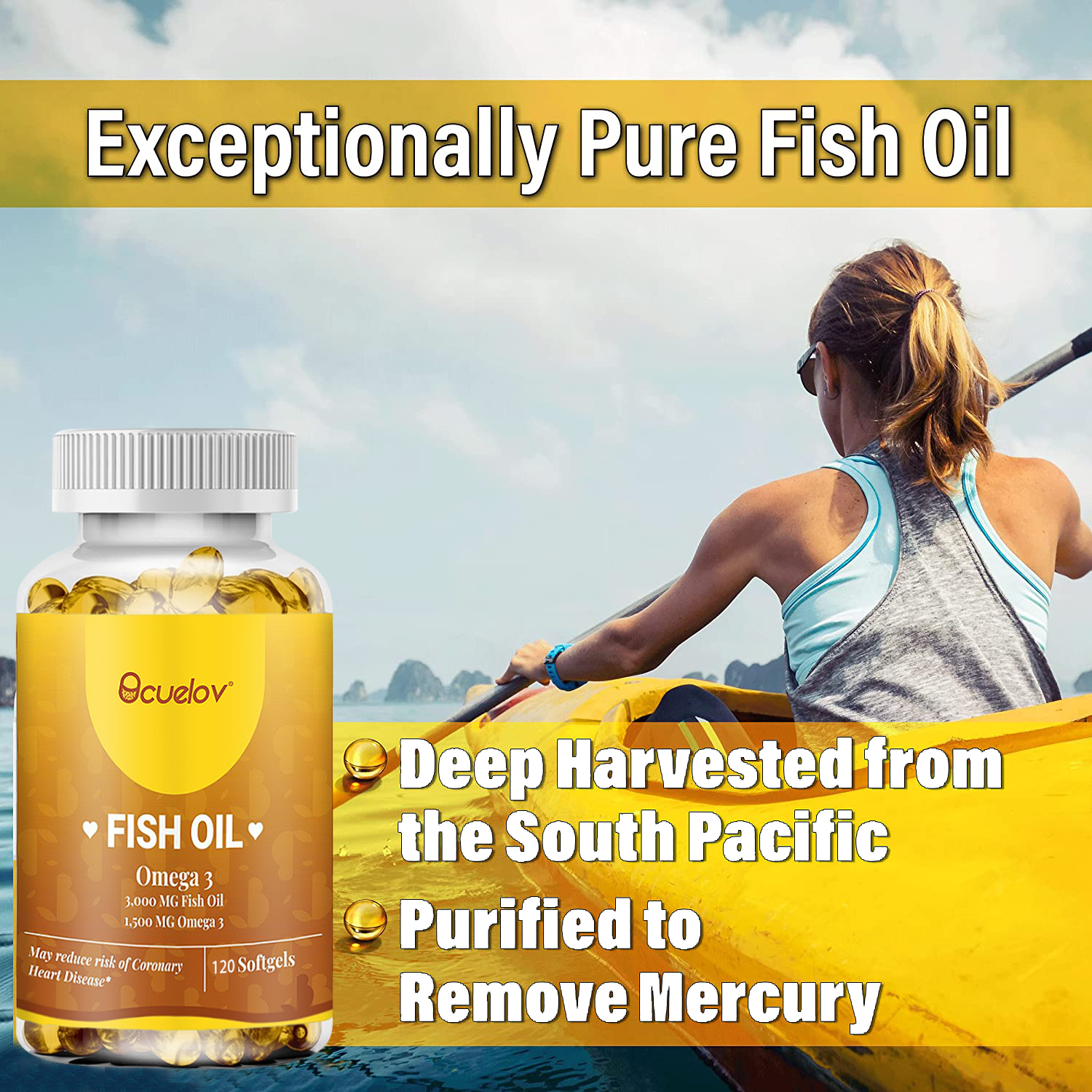 Wild Caught Omega-3 Fish Oil 3 - Omega 3 Fish Oil 리뷰 및 가격