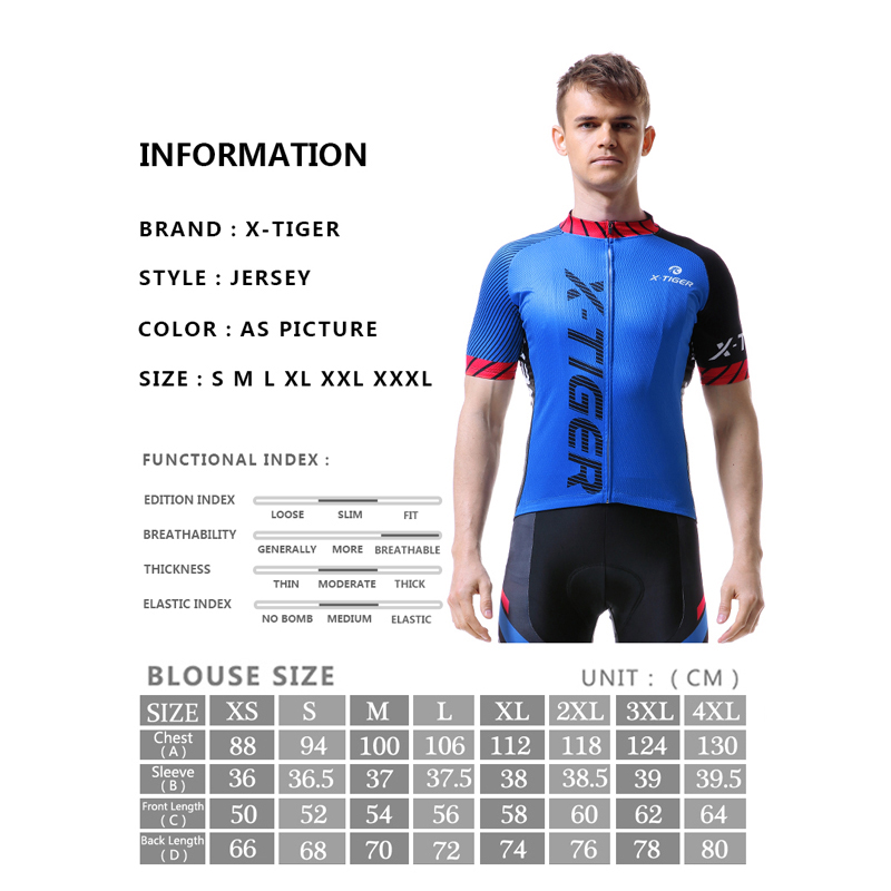 X-TIGER Cycling Jersey Men Mou - X Nutrition 리뷰 및 가격