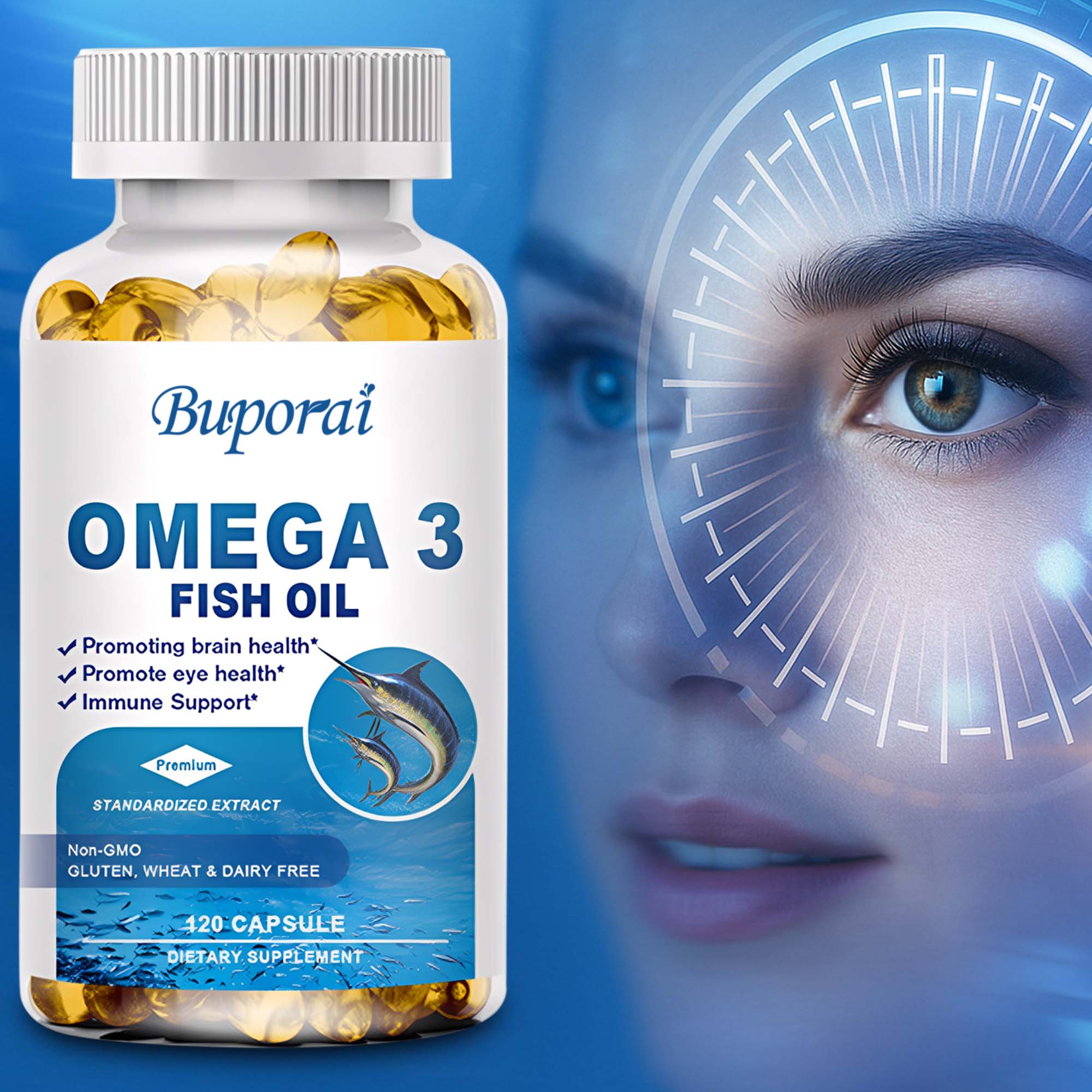 Omega 3 Fish Oil Capsules - Bo - Omega 3 Fish Oil 리뷰 및 가격