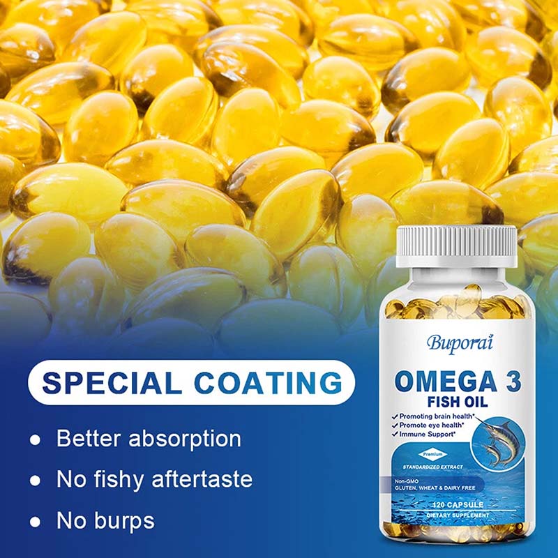 Omega 3 Fish Oil Capsules - Bo - Omega 3 Fish Oil 리뷰 및 가격