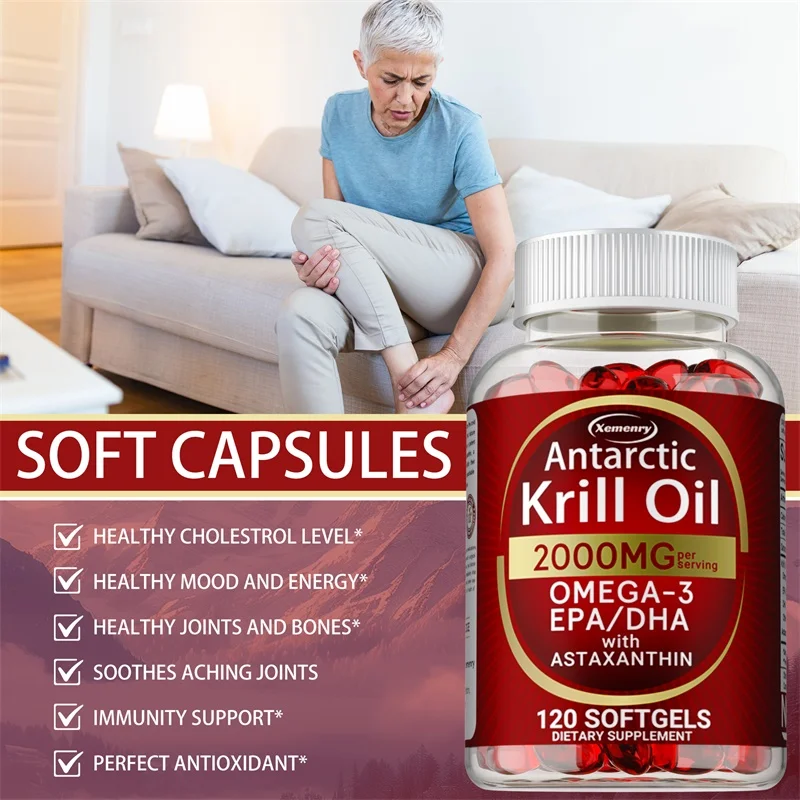 Antarctic Krill Oil Capsules - - Omega 3 Fish Oil 리뷰 및 가격