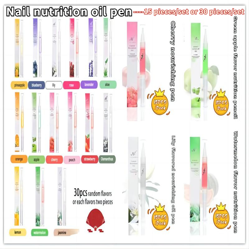 30PCS/15PCS Cuticle Oil Pen Na - X Nutrition 리뷰 및 가격