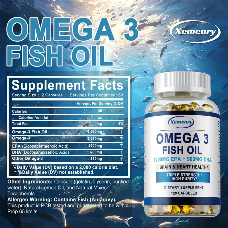 Omega 3 Fish Oil Supplement wi - Omega 3 Fish Oil 리뷰 및 가격