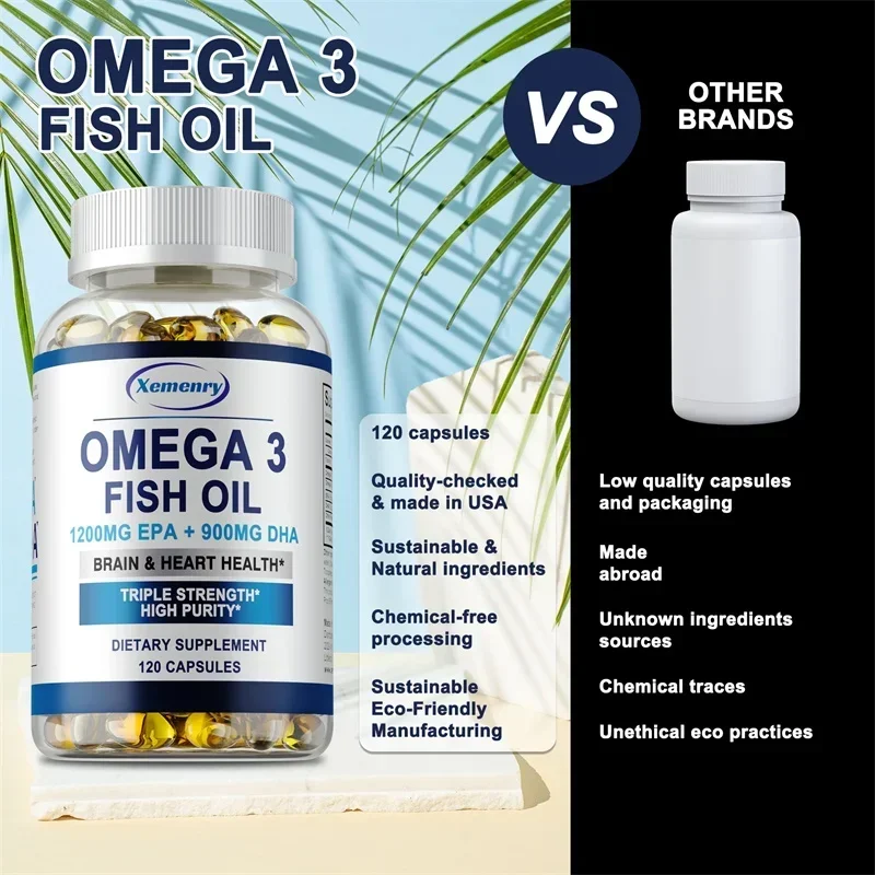 Omega 3 Fish Oil Supplement wi - Omega 3 Fish Oil 리뷰 및 가격