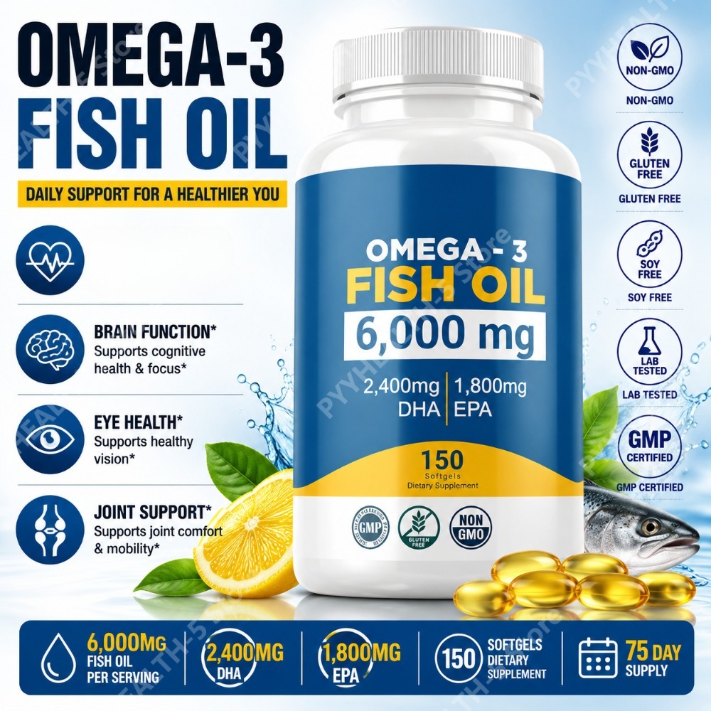 High Potency Omega-3 Fish Oil  - Omega 3 Fish Oil 리뷰 및 가격