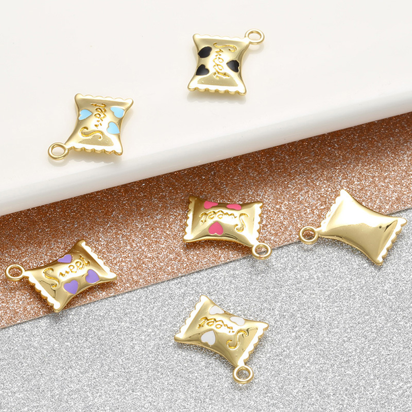 1pc New Brass Charms Gold Colo - X Nutrition 리뷰 및 가격