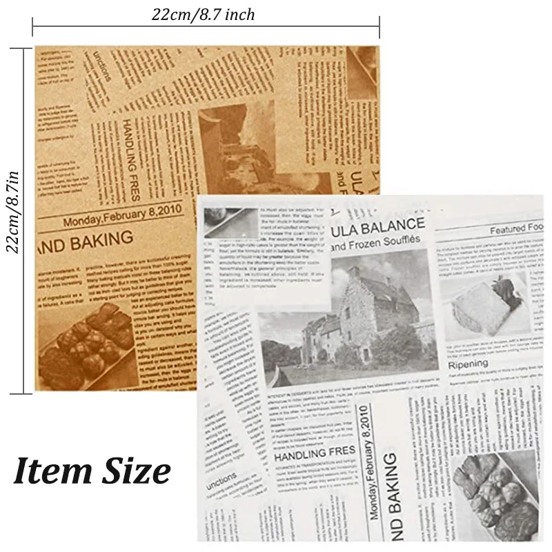 25/50Pcs Deli Wax Paper Sheets - X Nutrition 리뷰 및 가격