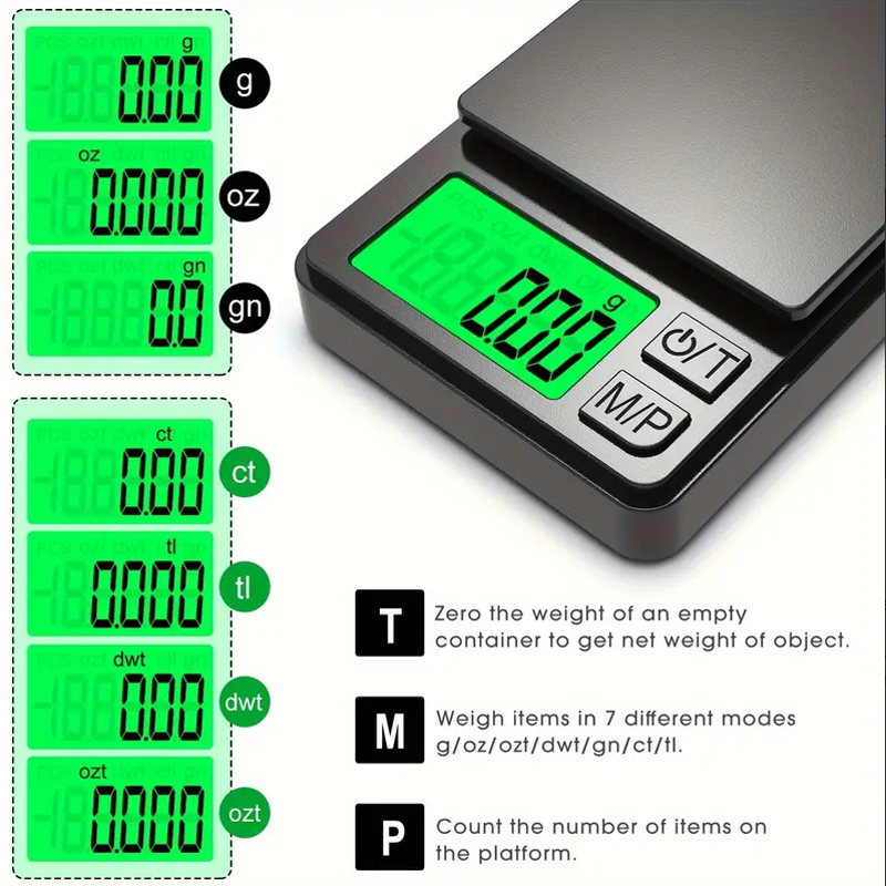 Precision Pocket Scale 1000g X - X Nutrition 리뷰 및 가격