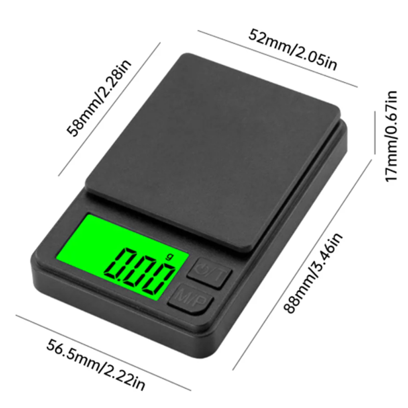 Precision Pocket Scale 1000g X - X Nutrition 리뷰 및 가격