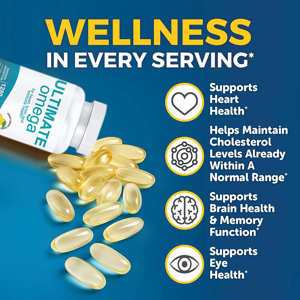 High Potency Ultimate Omega-3  - Omega 3 Fish Oil 리뷰 및 가격